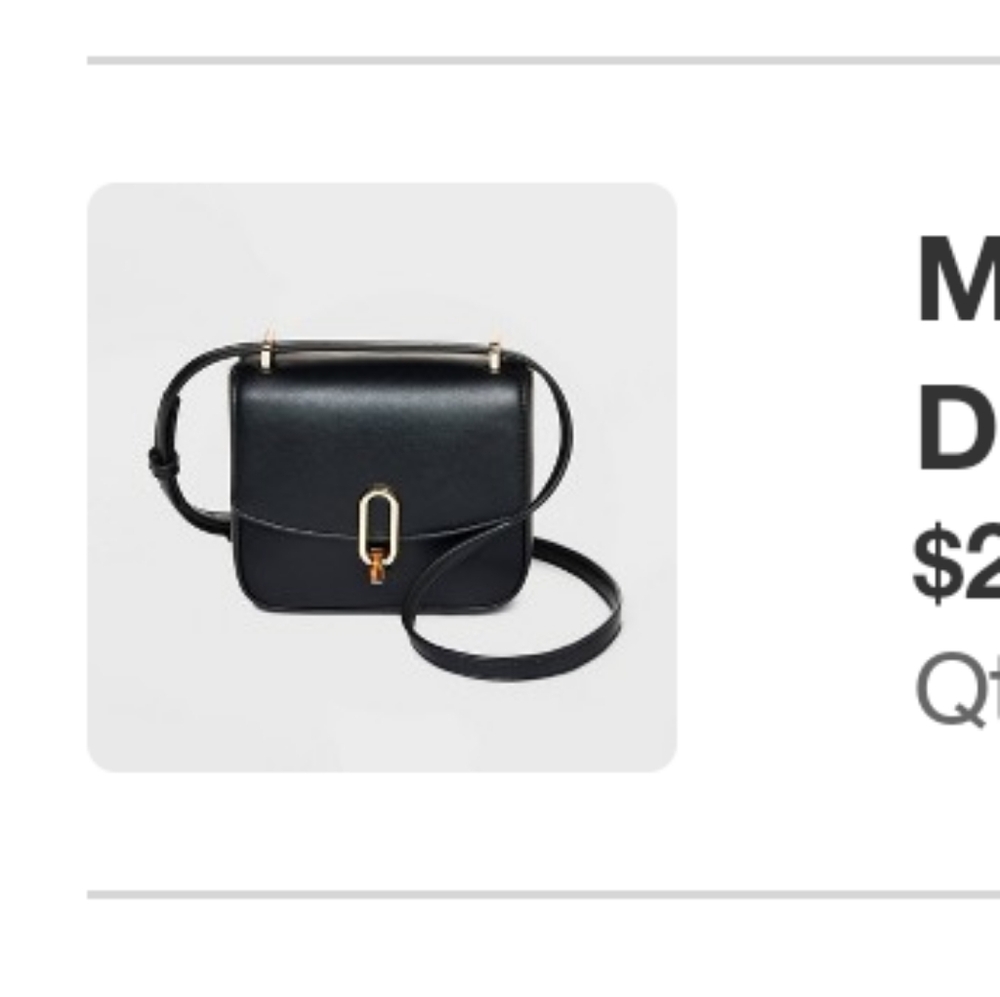 A new day mini crossbody bag